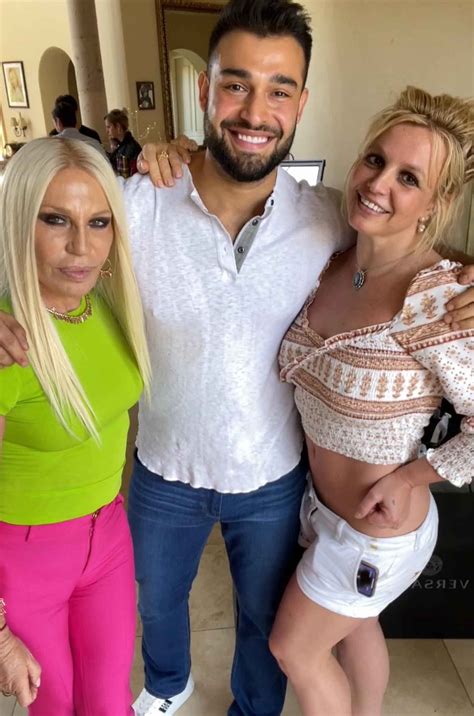 donatella versace and britney spears|Britney Spears Is in an Amazing State of Mind, Says .